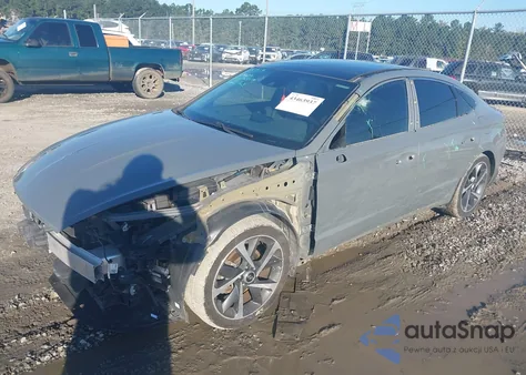 2021 Hyundai Sonata Sel Plus from USA, damaged, VIN 5NPEJ4J25MH065896